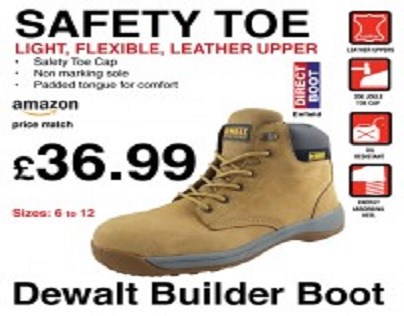 Dewalt Builder Boot: Direct Boot