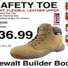 Dewalt Builder Boot: Direct Boot
